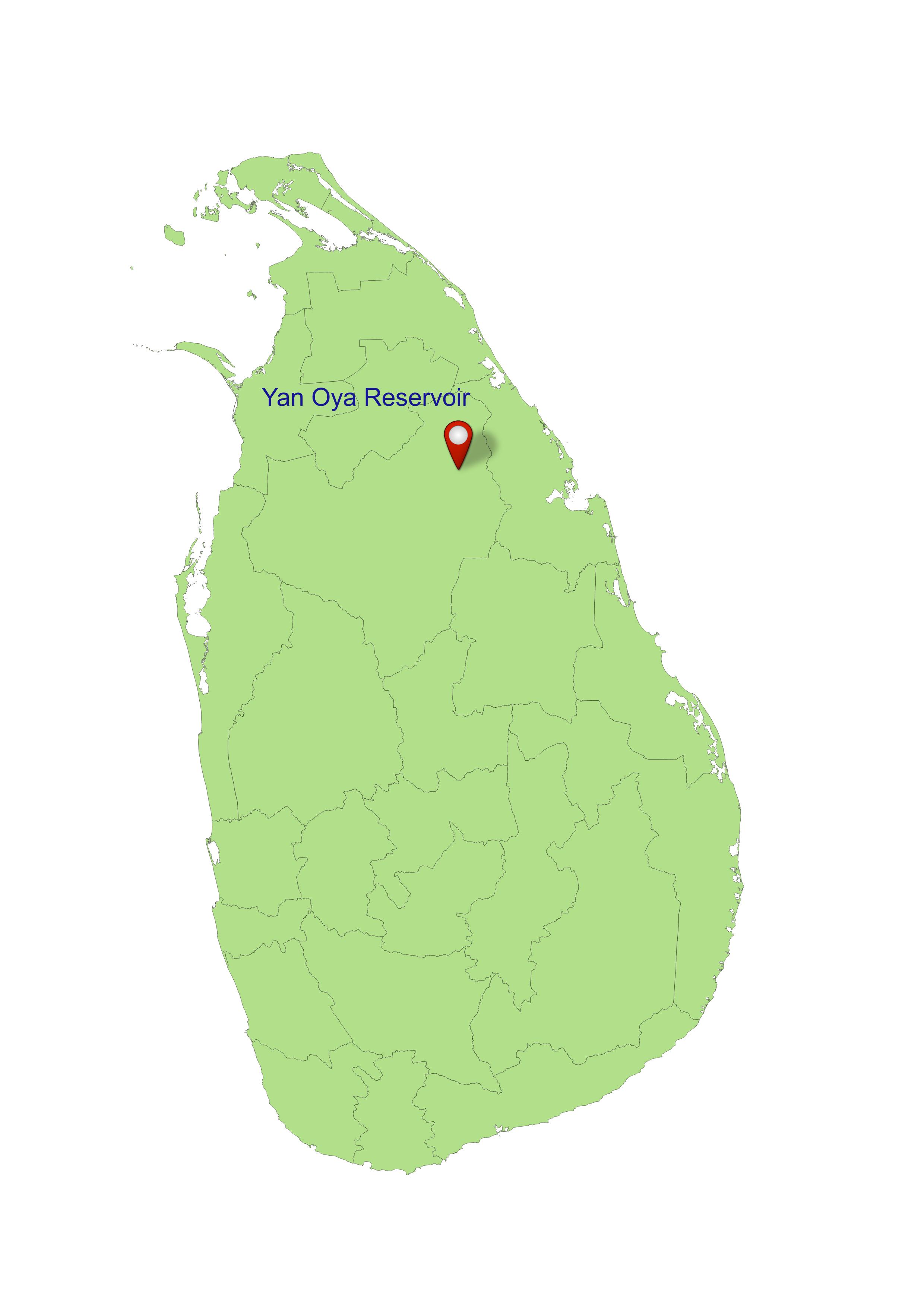 Yan Oya Location Map